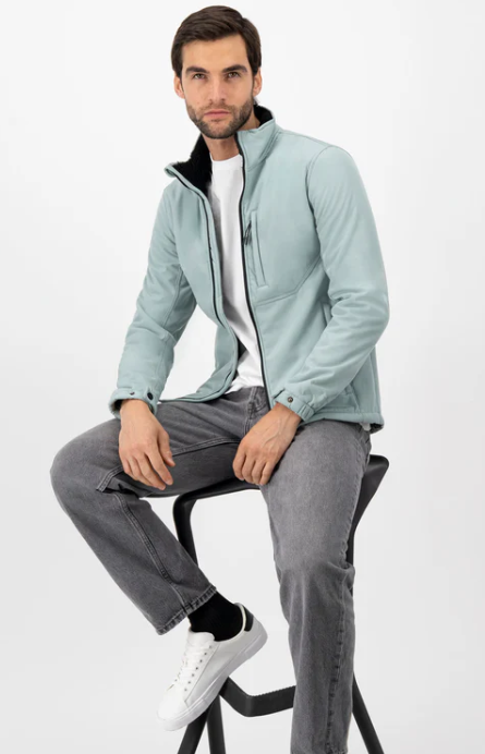 Chamarra Grey Afelpada H