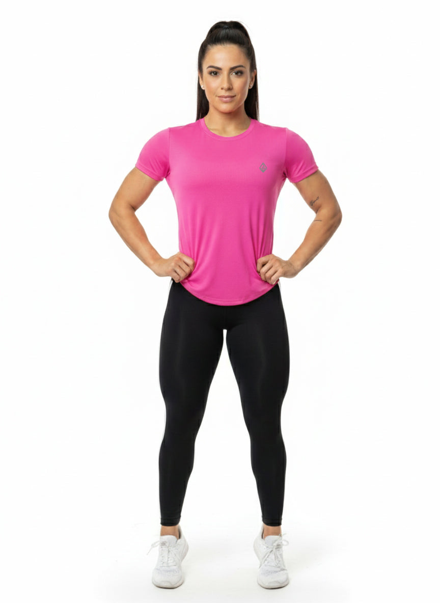 Playera Mesh Manga Corta D