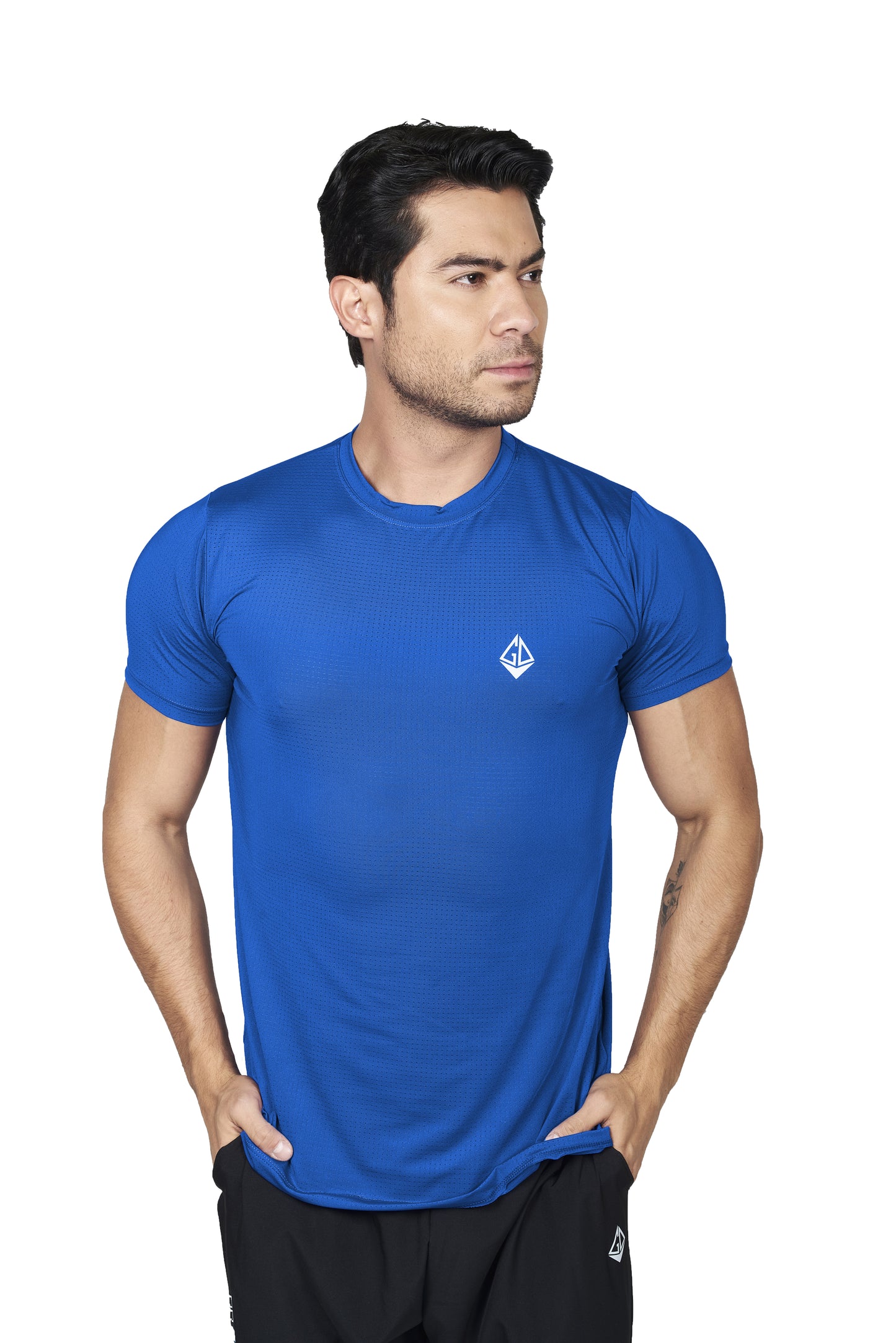 Playera Mesh Manga Corta H