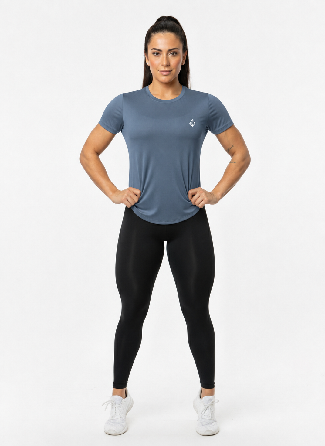 Playera Mesh Manga Corta D