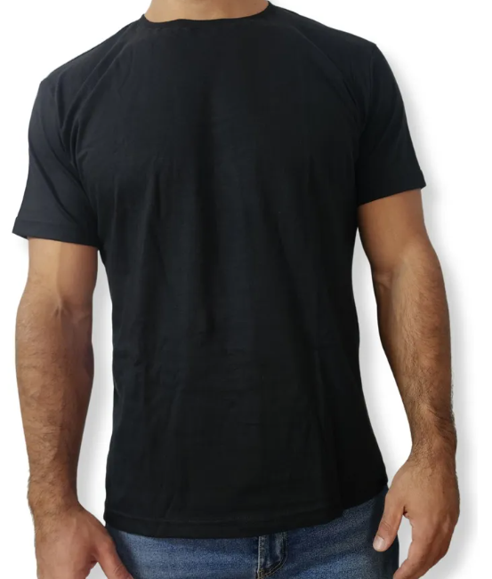 Playera Básica Algodón Manga Corta H