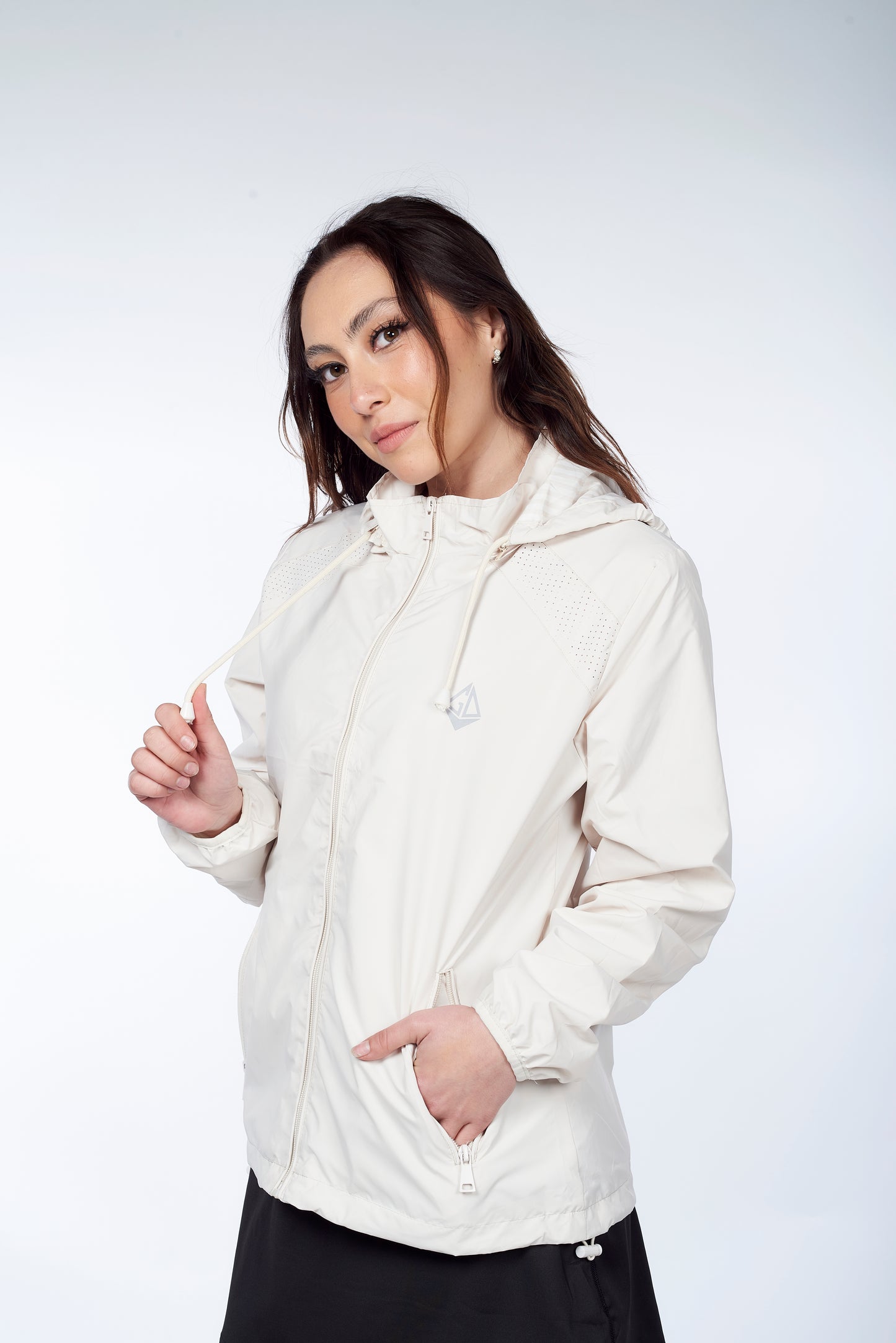 Chamarra Rompevientos Forro Rayas