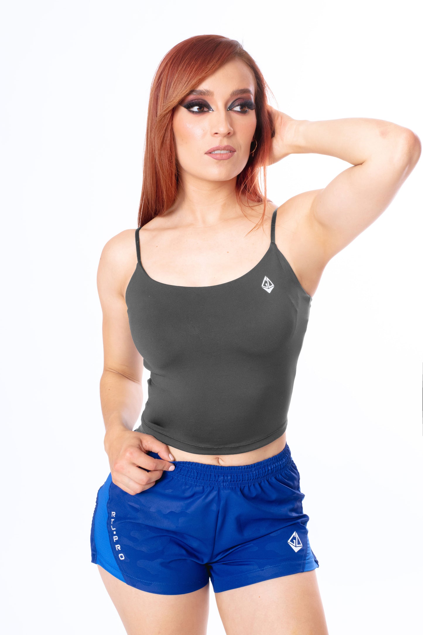 Crop Top Yoga de tirantes (c/copas)