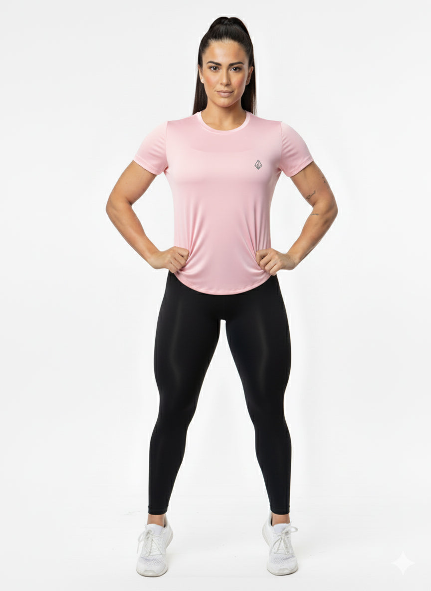 Playera Mesh Manga Corta D