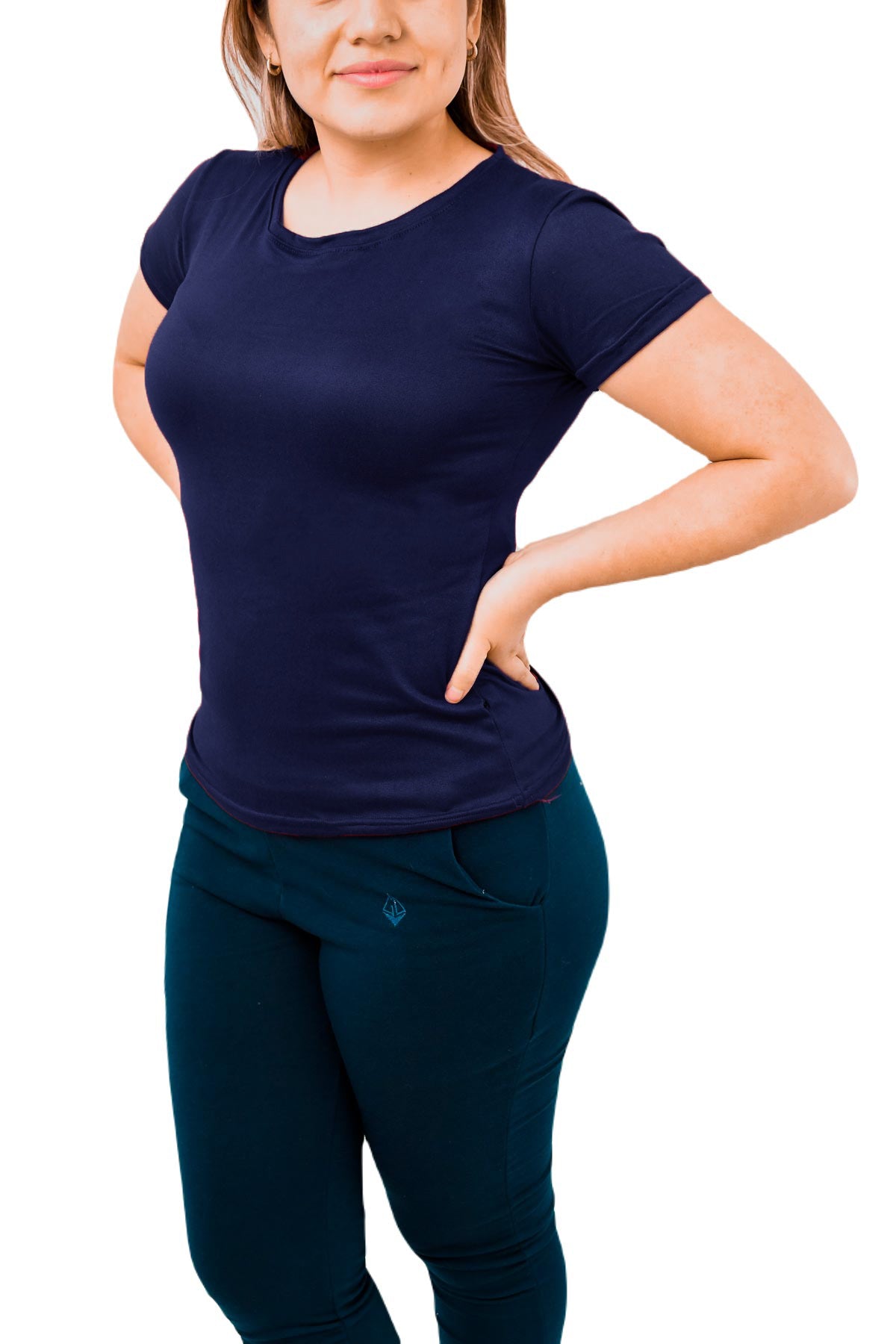 Playera Basica Brush Manga Corta D