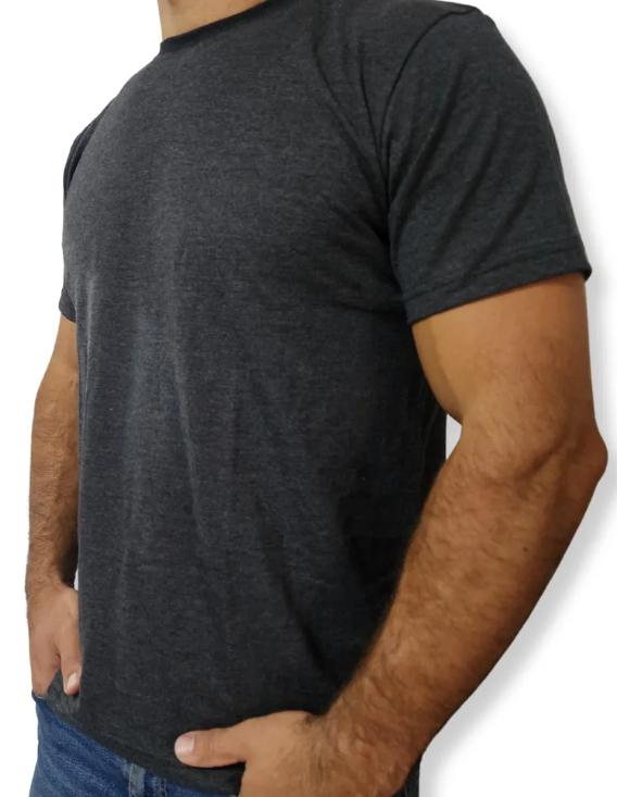 Playera Básica Algodón Manga Corta H