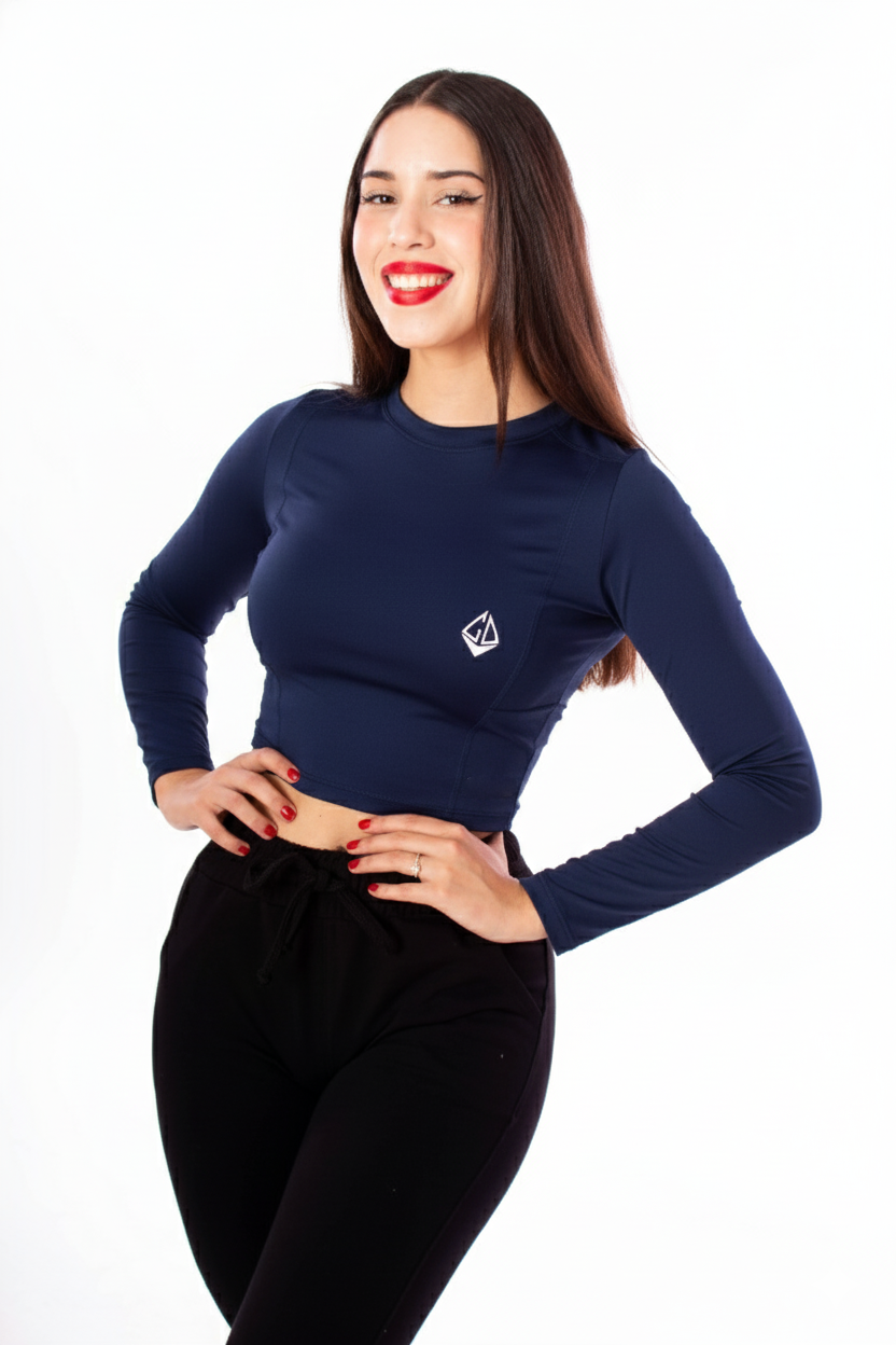 Body Top Hyper Dry Manga Larga