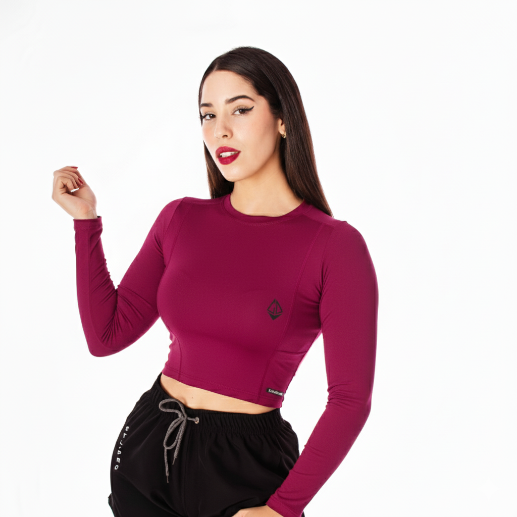 Body Top Hyper Dry Manga Larga