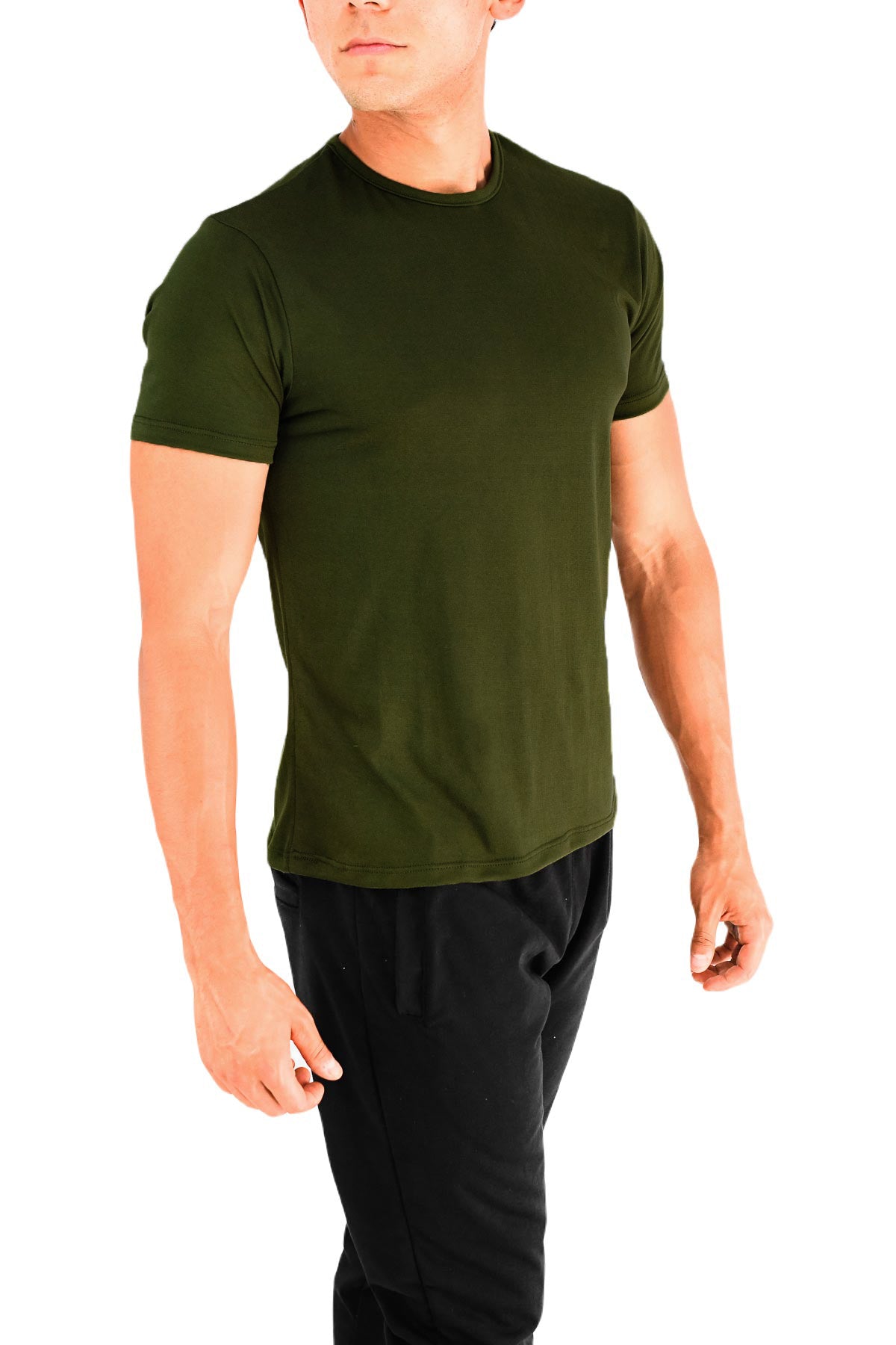 Playera Basica Brush Manga Corta H