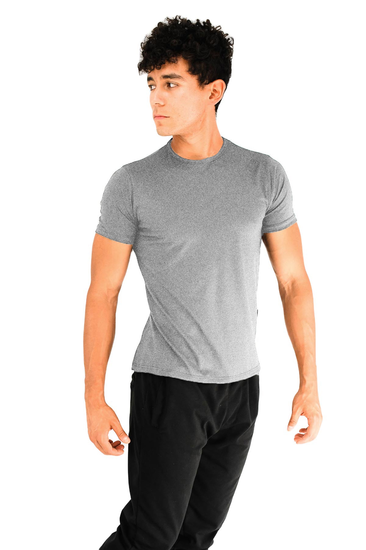 Playera Basica Brush Manga Corta H