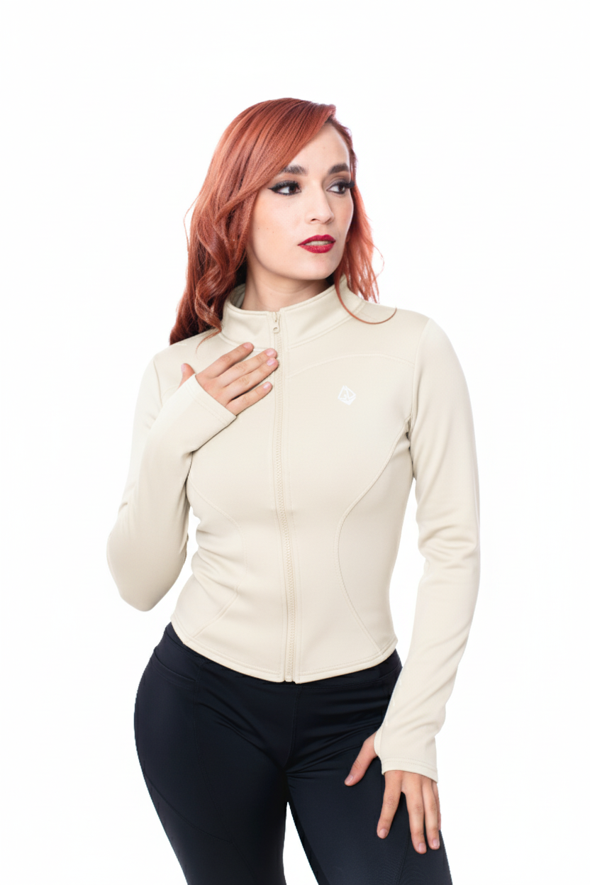 Chamarra Yoga Afelpada