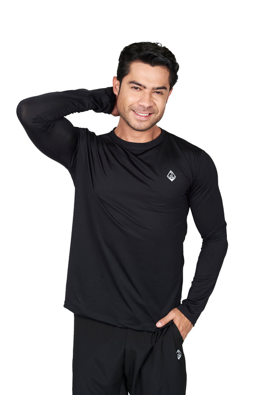 Playera Hyper Dry Manga Larga H