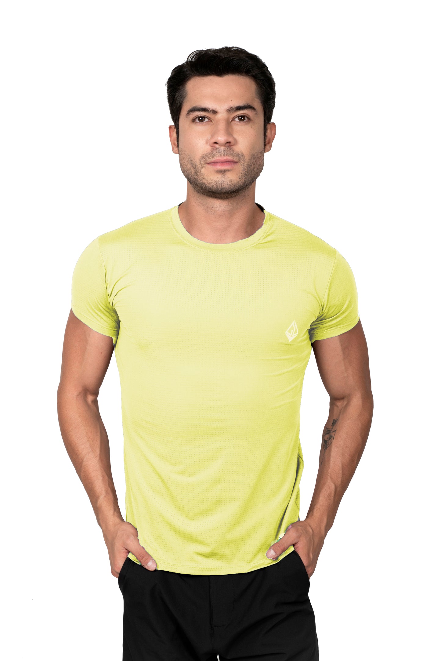 Playera Mesh Manga Corta H
