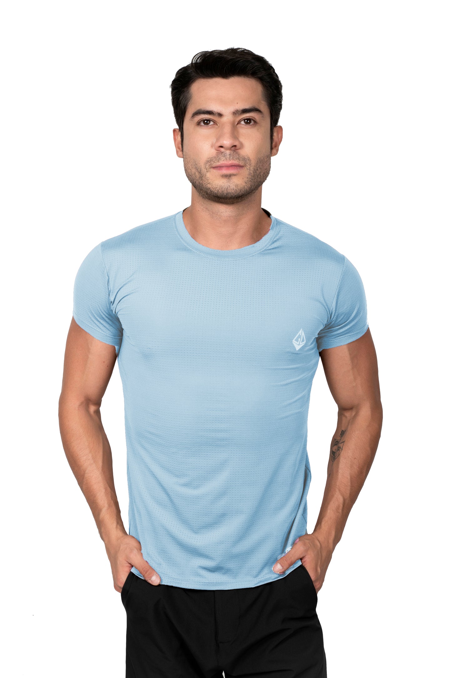 Playera Mesh Manga Corta H