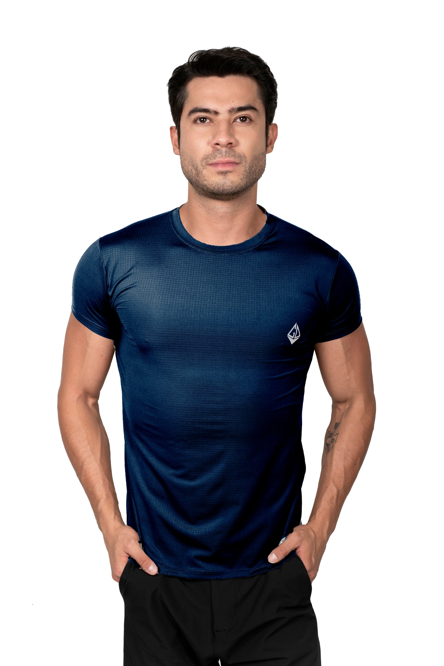Playera Mesh Manga Corta H