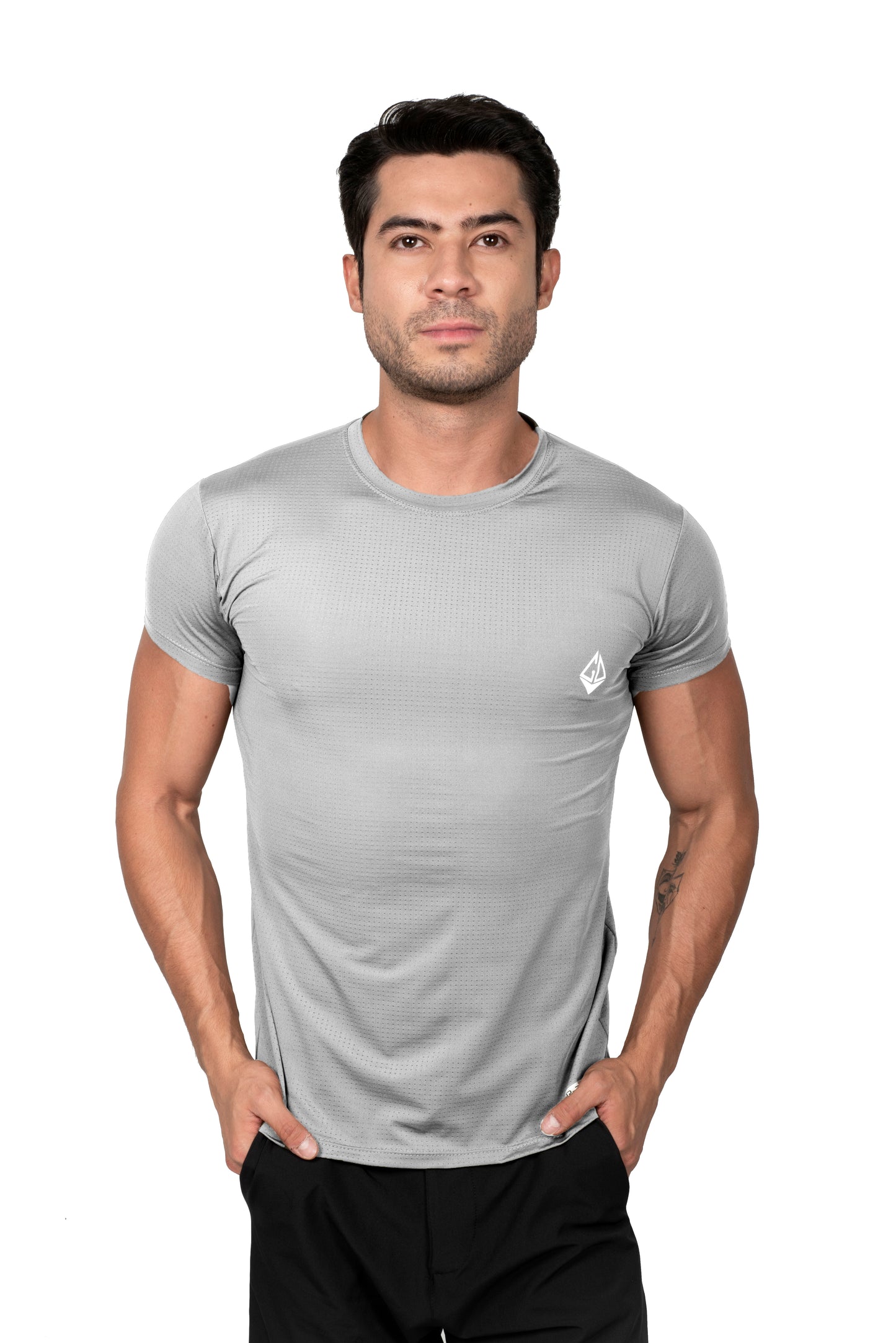 Playera Mesh Manga Corta H