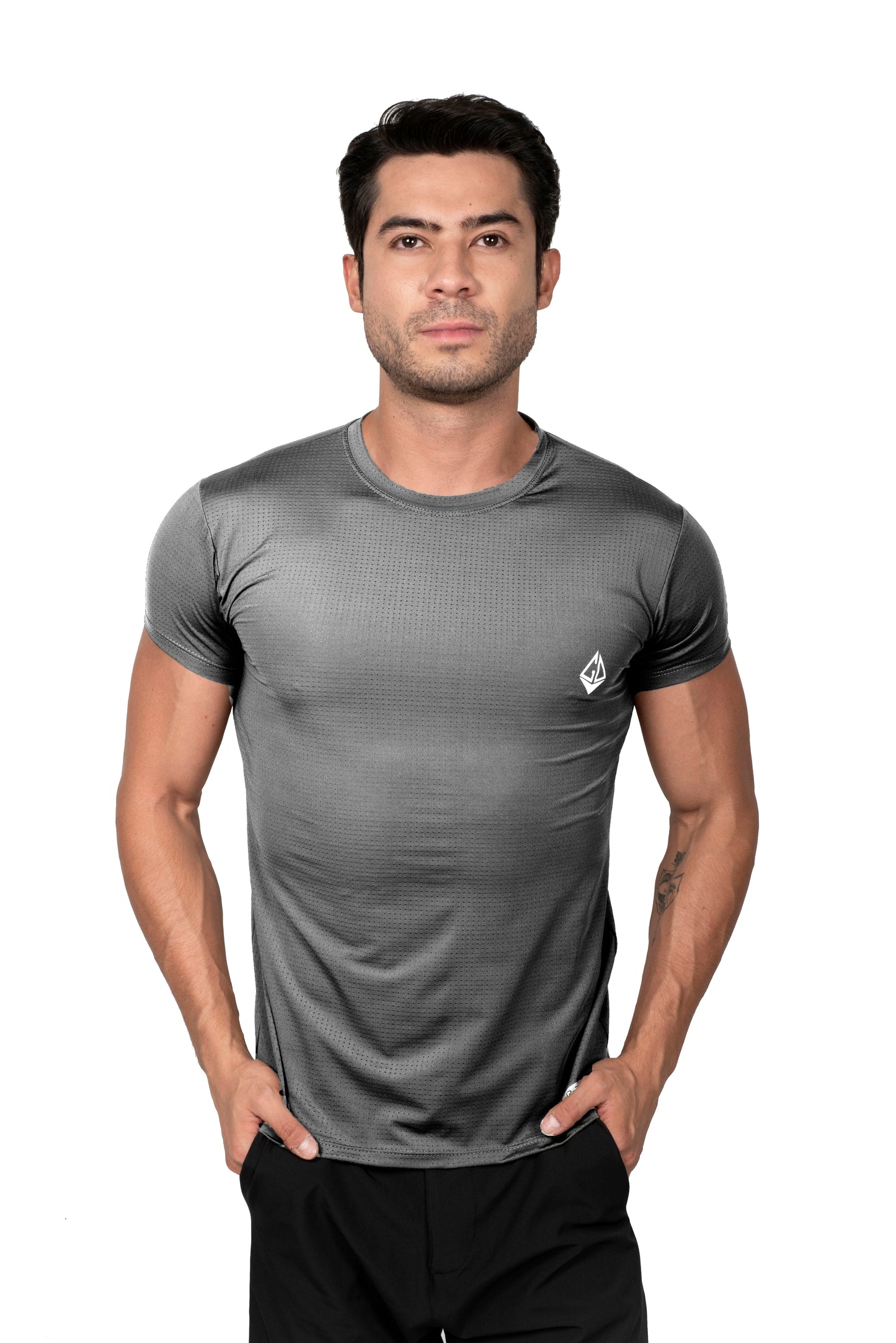 Playera Mesh Manga Corta H