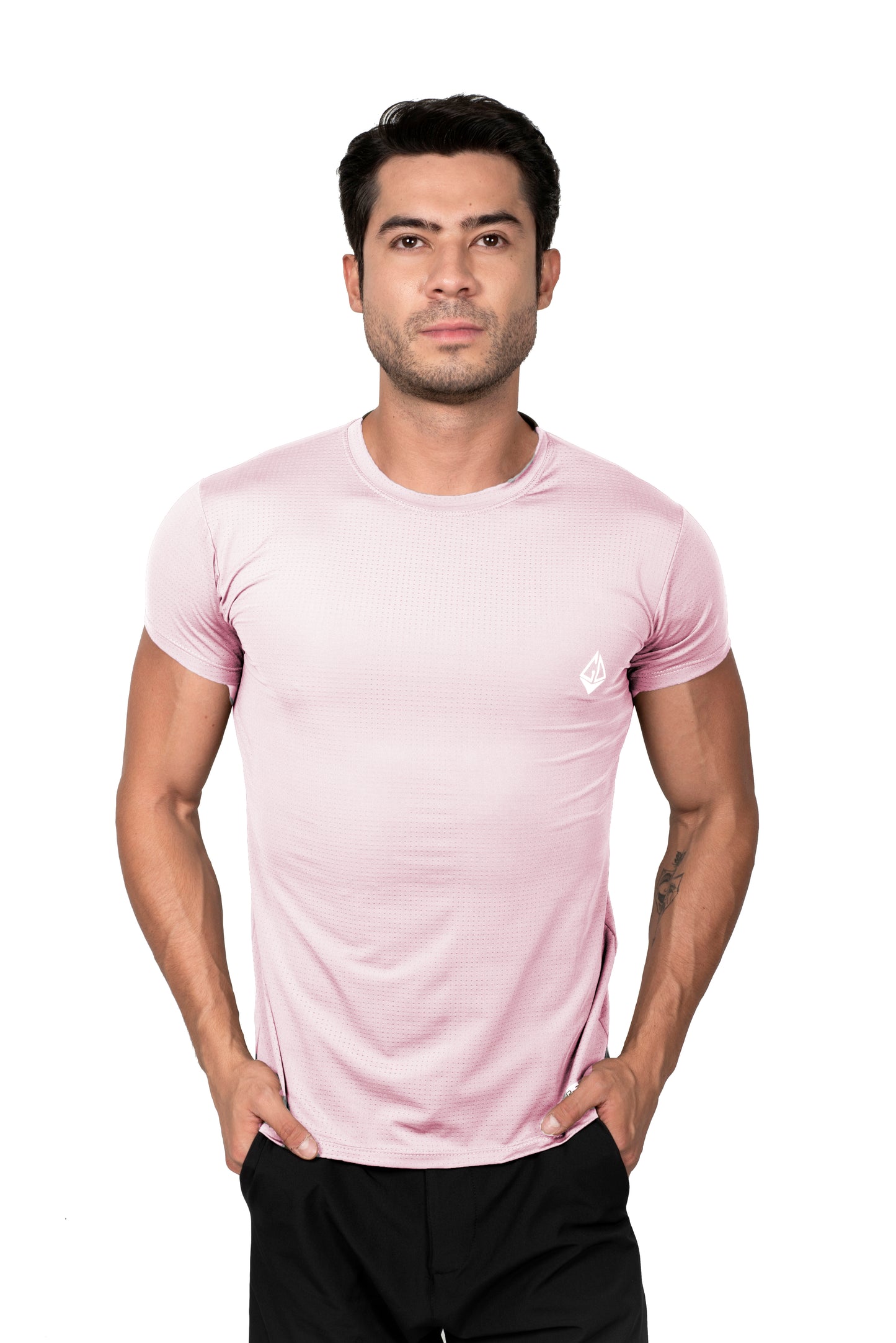 Playera Mesh Manga Corta H