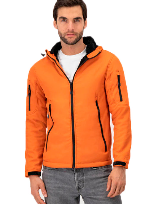 Chamarra Grey Afelpada H