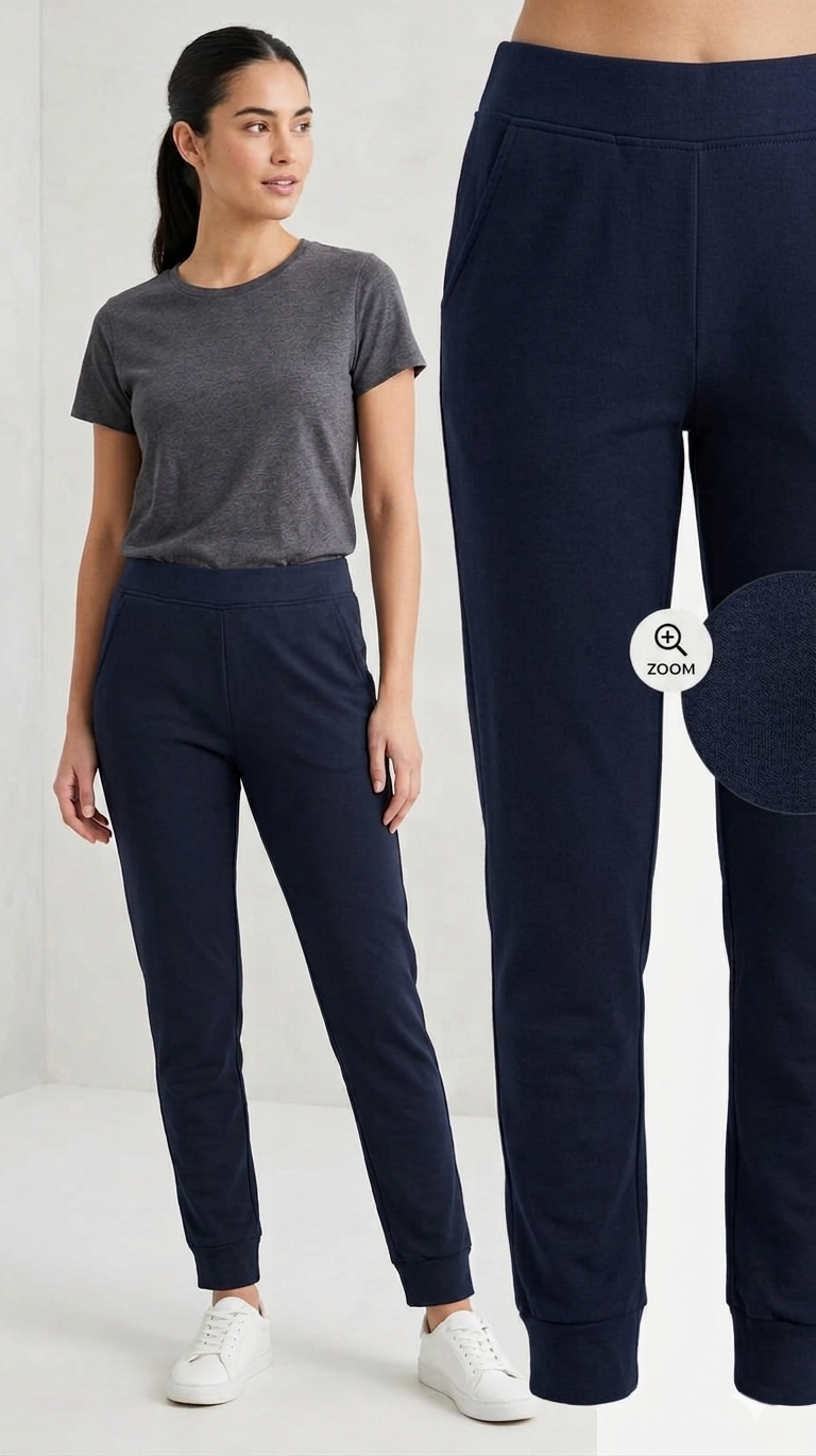 Pants Slim F. Terry D