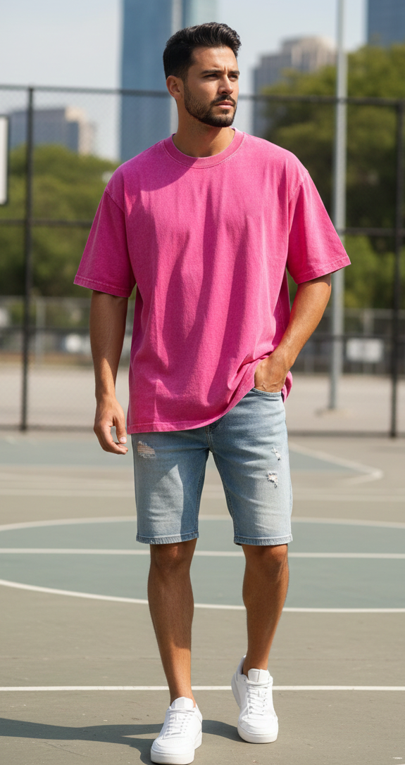 Playera Oversize Vintage (deslavado)