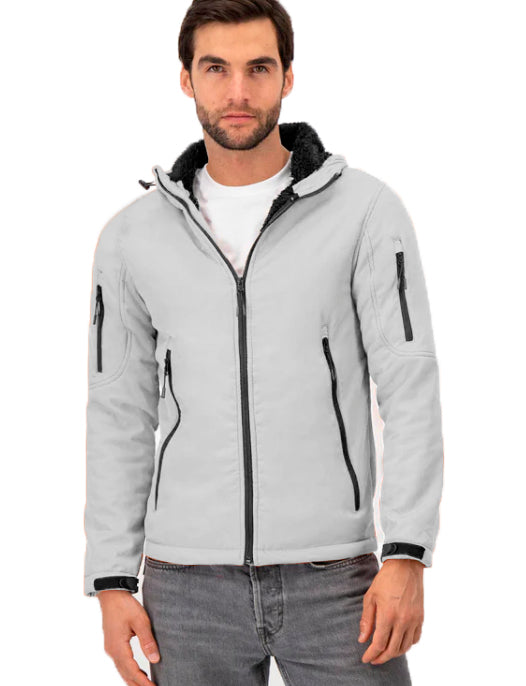 Chamarra Grey Afelpada H