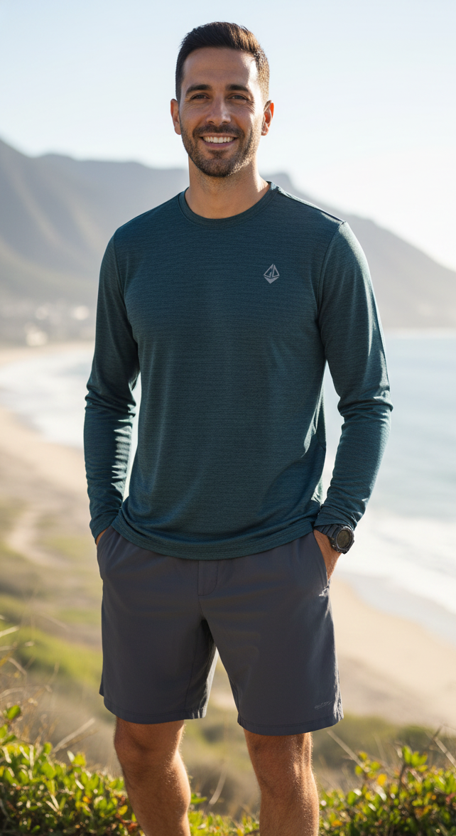 Playera Cool Motion Manga Larga H