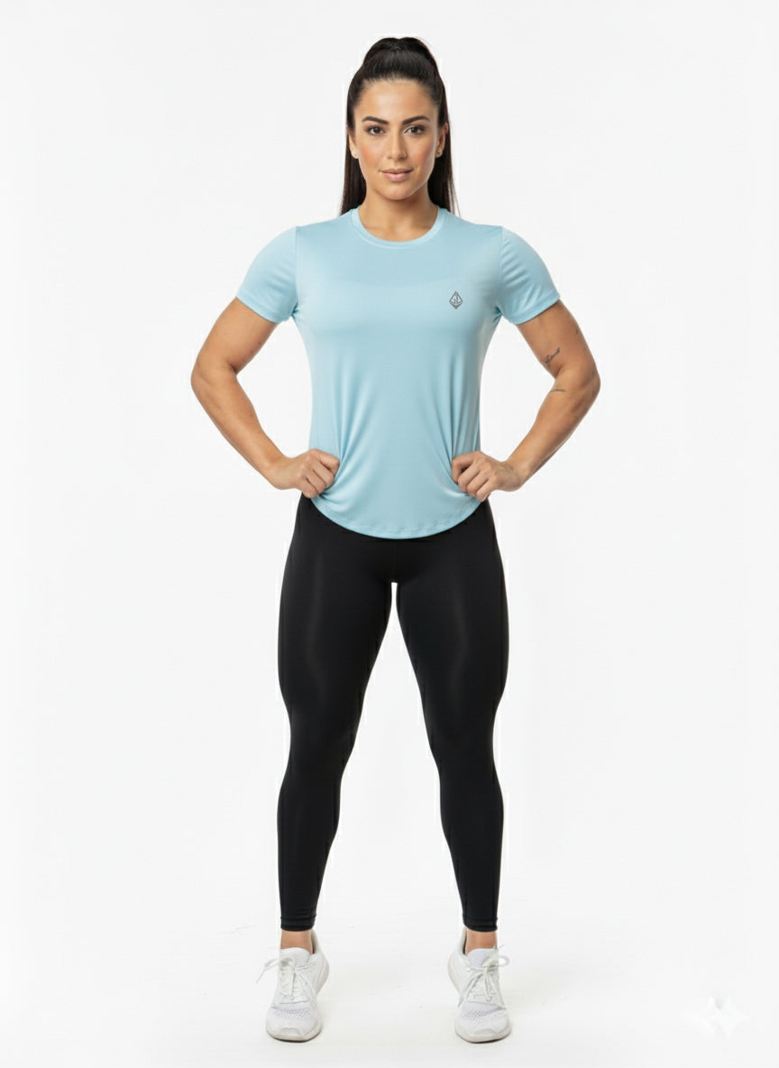 Playera Mesh Manga Corta D