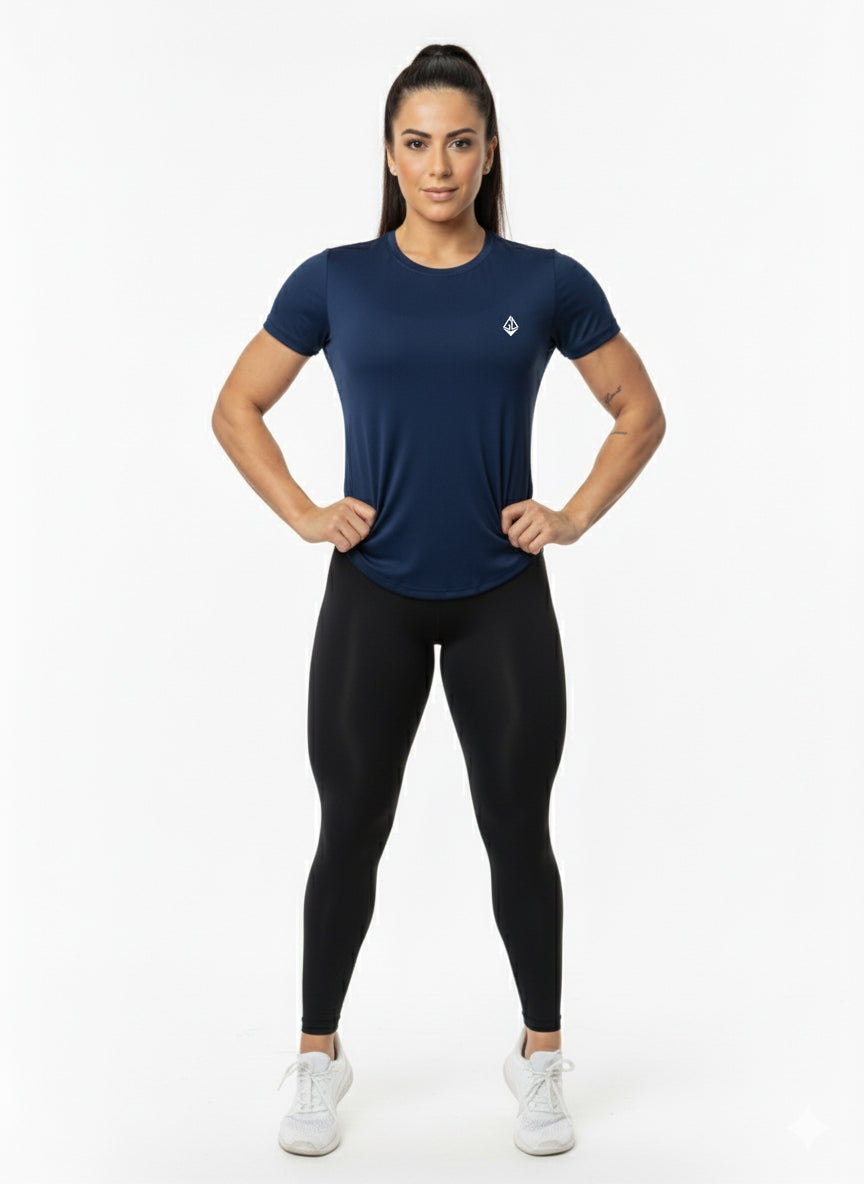 Playera Mesh Manga Corta D