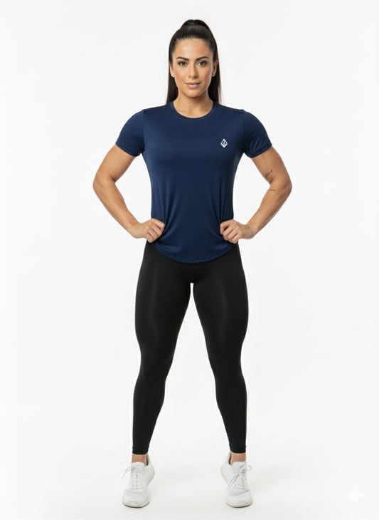 Playera Mesh Manga Corta D