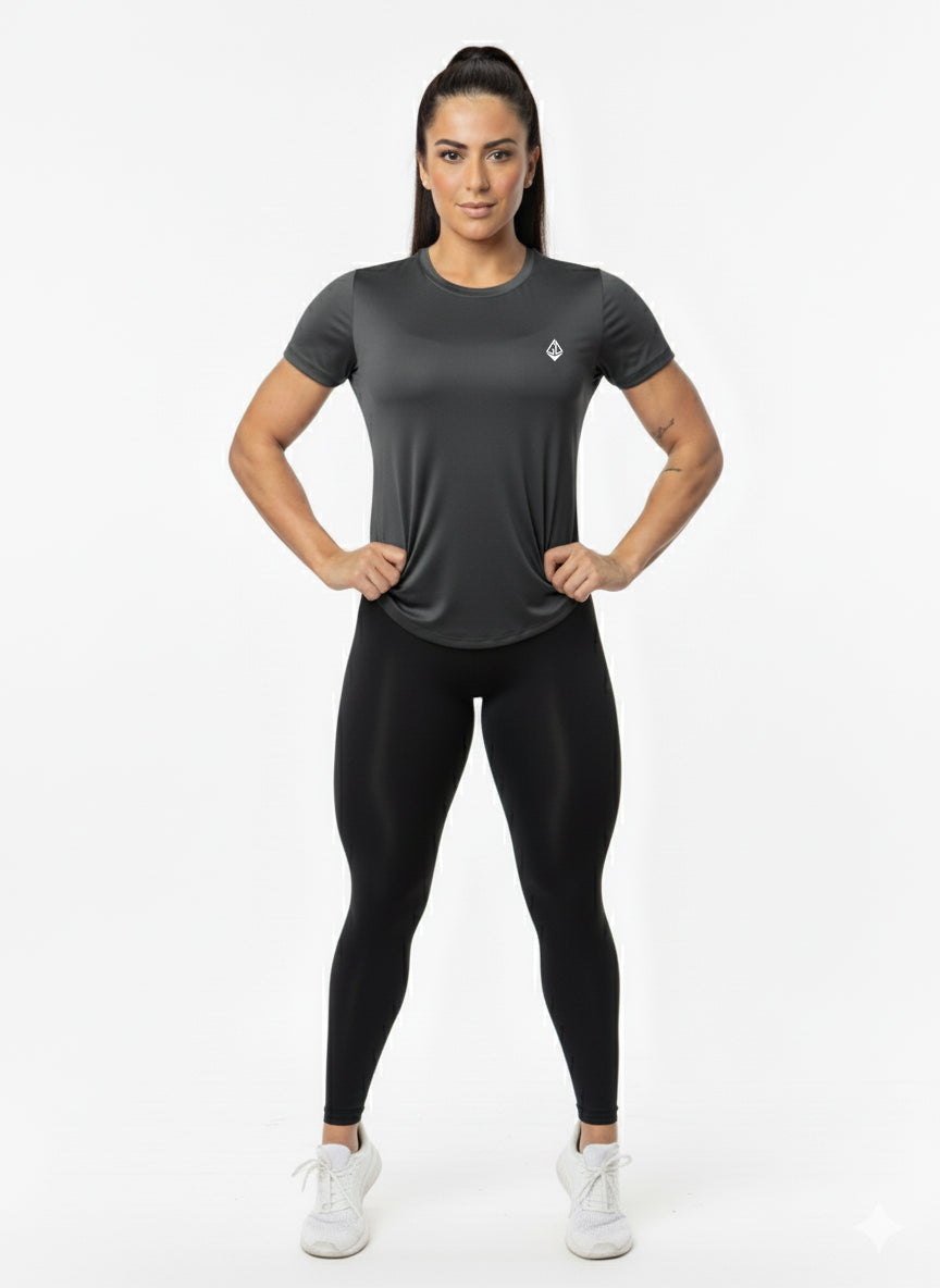 Playera Mesh Manga Corta D