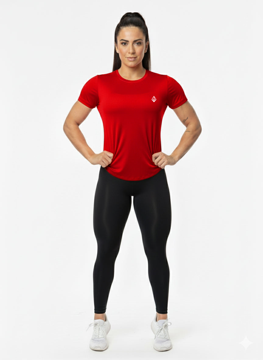 Playera Mesh Manga Corta D