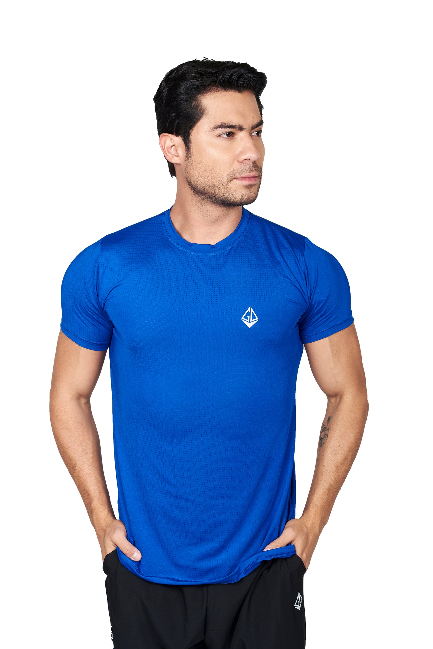 Playera Mesh Manga Corta H