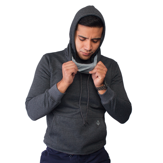 Sudadera Cuello de Bufanda Unisex