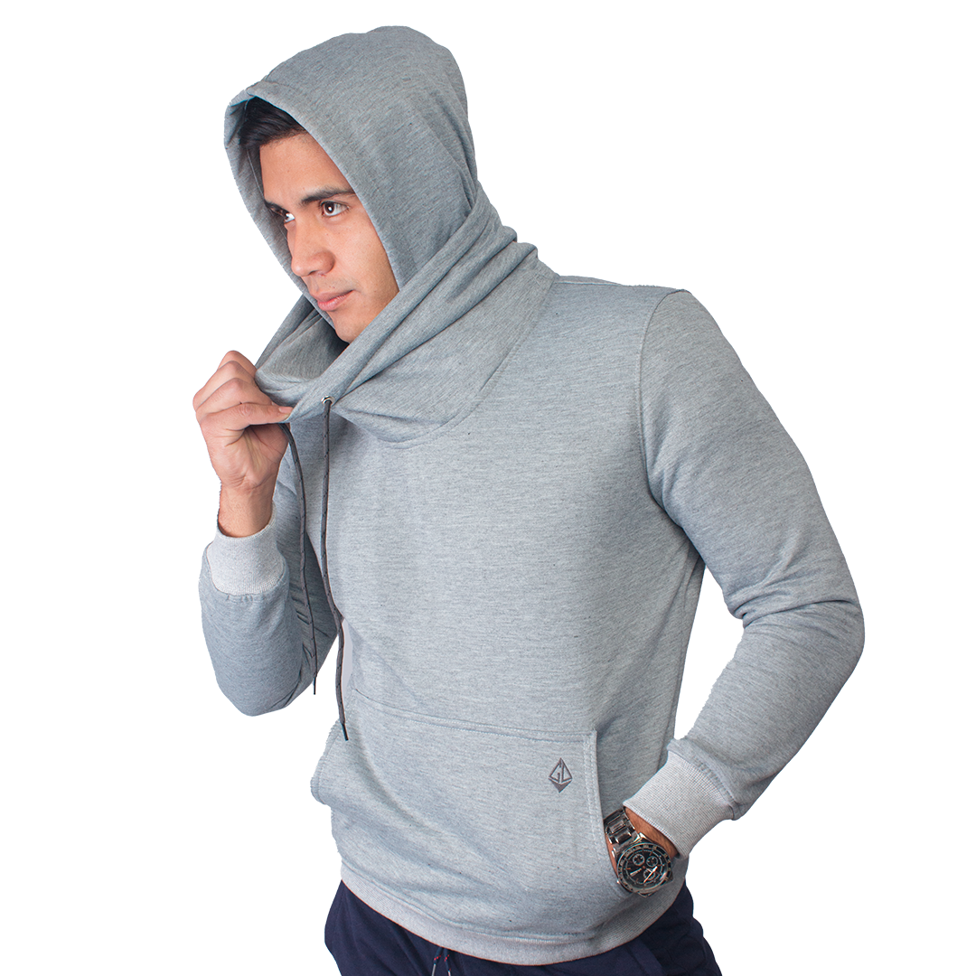 Sudadera Cuello de Bufanda Unisex